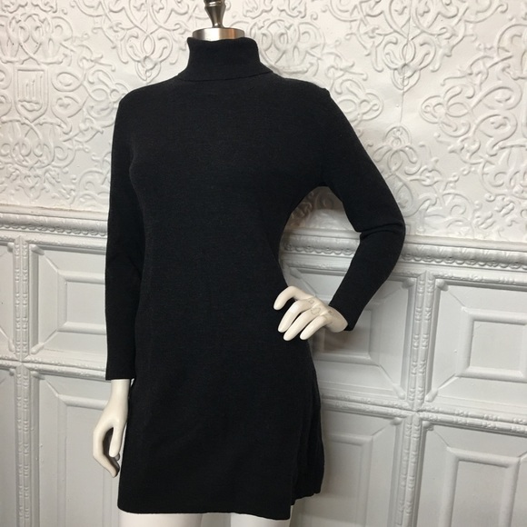 Theory Dresses & Skirts - Theory Turtleneck Sweater Dress Medium Theory Dresses & Skirts - Theory Turtleneck Sweater Dress Medium